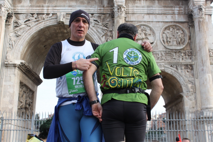 ZACCARDI NICOLA 10 MARATONE CONSECUTIVE A ROMA